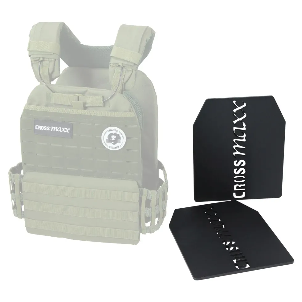 Lifemaxx Crossmaxx Tactical Vest Plate - Set 2 x 2,6 kg