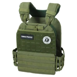 Lifemaxx Crossmaxx Tactical Vest - Gewichtsvest - Groen