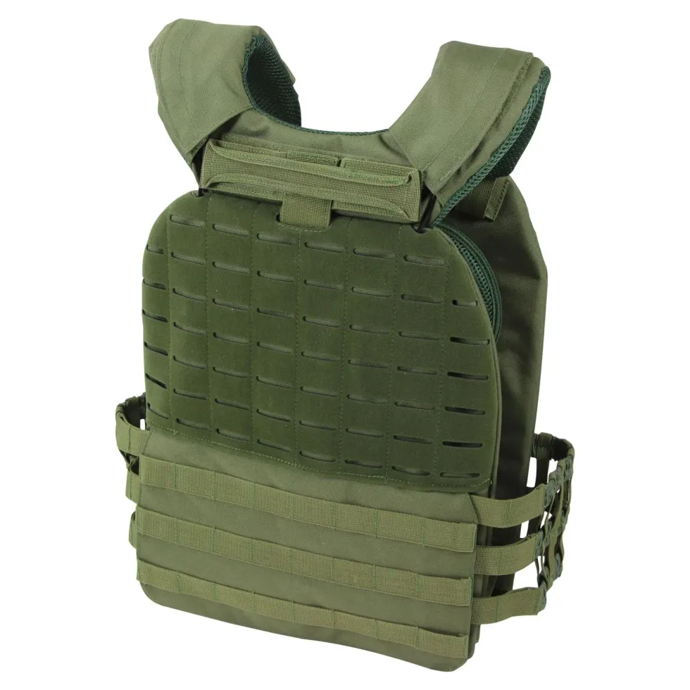Lifemaxx Crossmaxx Tactical Vest - Gewichtsvest - Groen