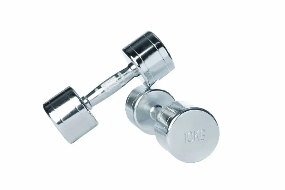 Lifemaxx Dumbbell Toren met Volledige Chroom Dumbbell Set - 1 t/m 10 kg