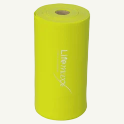 Lifemaxx Flex Band - Licht - 12 meter - Geel