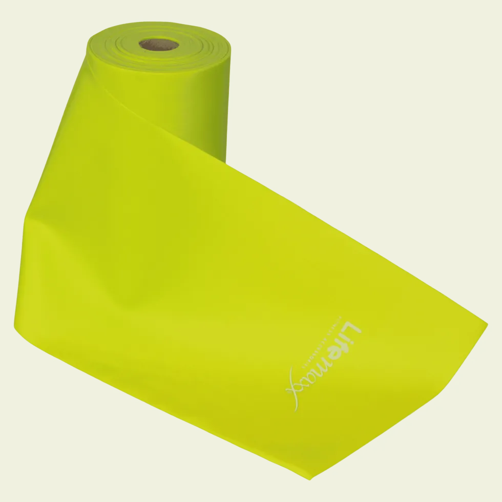Lifemaxx Flex Band - Licht - 12 meter - Geel