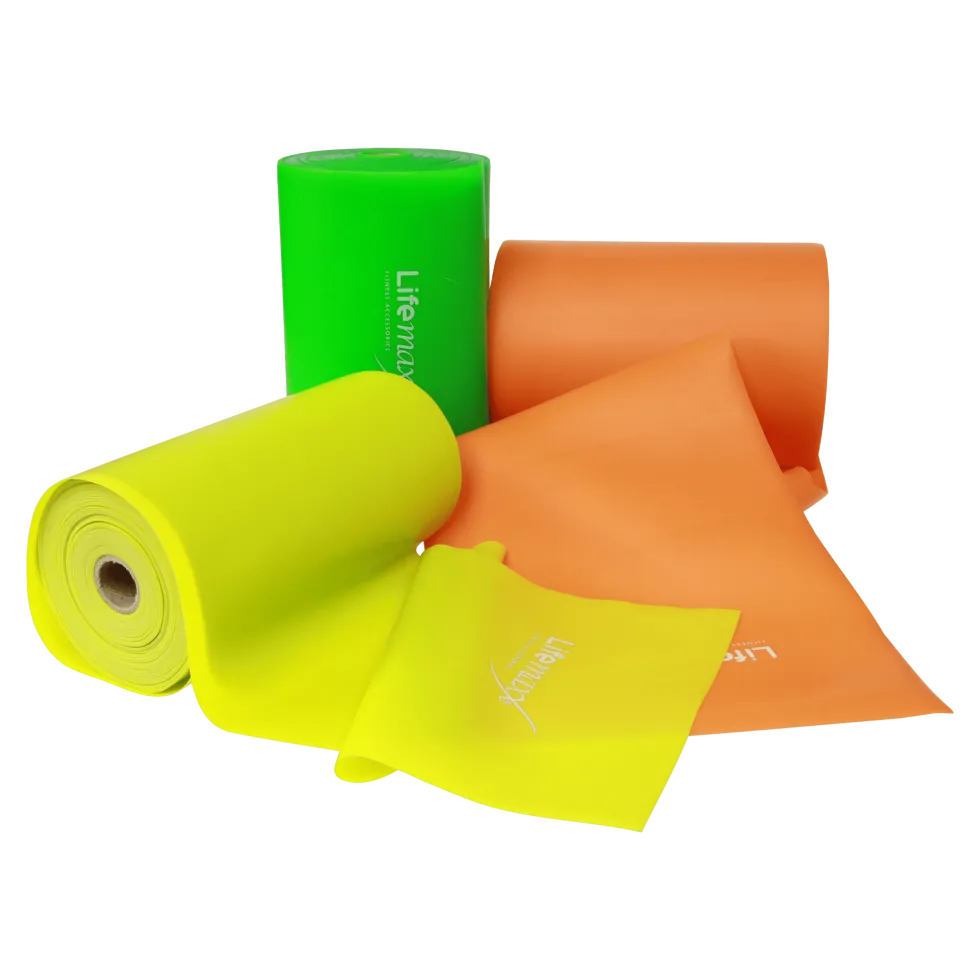 Lifemaxx Flex Band - Sterk - 12 meter - Oranje