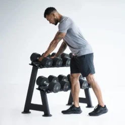 Lifemaxx LMX Dumbbellrack 15 Sets - Zwart