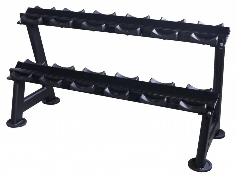 Lifemaxx LMX Dumbbellrack 18 Sets - Zwart