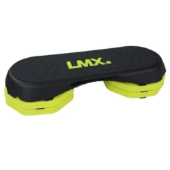 Lifemaxx LMX Fitness Step - Aerobic Stepper - Zwart/Geel