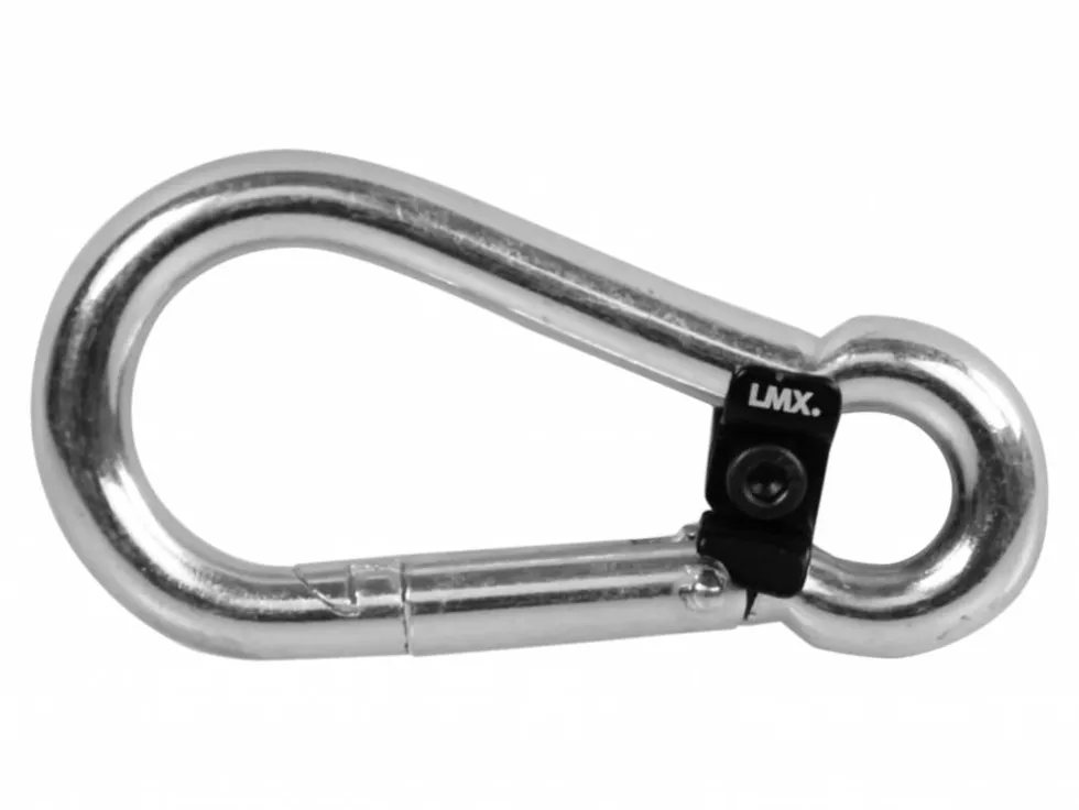 Lifemaxx LMX Karabijnhaken - Snaphook met slot - 10 Stuks