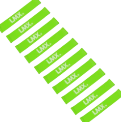 Lifemaxx LMX Mini Weerstandsband - Licht - Groen - 10 stuks