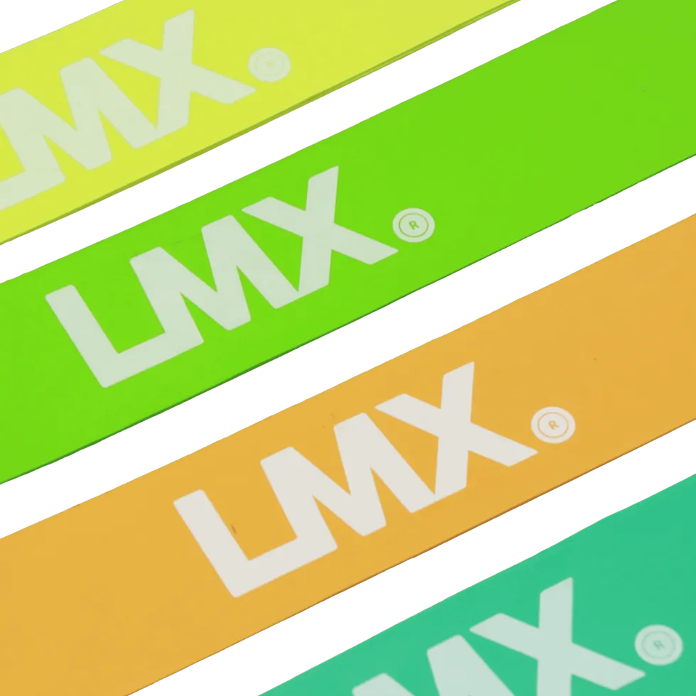 Lifemaxx LMX Mini Weerstandsband - Licht - Groen - 10 stuks