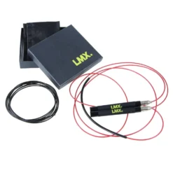 Lifemaxx LMX Speed Rope Pro - Zwart/Rood