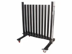 Lifemaxx LMX Vinyl Dumbbell Rack - Opbergrek - Zwart