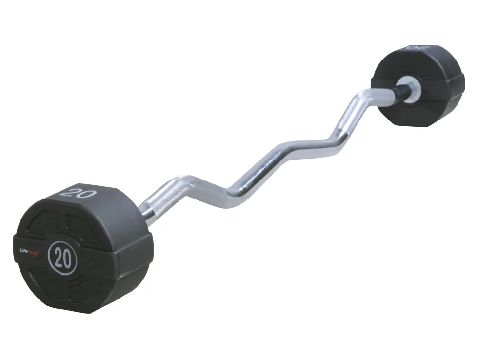 Lifemaxx PU EZ Curl Halterstang 10 kg