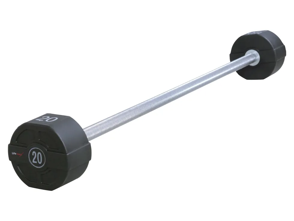 Lifemaxx PU Straight Halterstang 10 kg