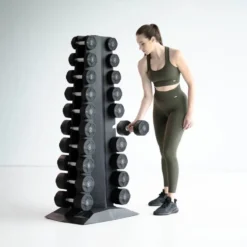 Lifemaxx Ronde PU Dumbbell Set - 2 x 44 kg
