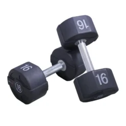 Lifemaxx Ronde PU Dumbbell Set - 2 x 9 kg