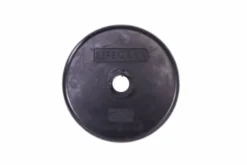 Lifemaxx Rubber Coated Disc - 30 mm - Zwart - 1,5 kg