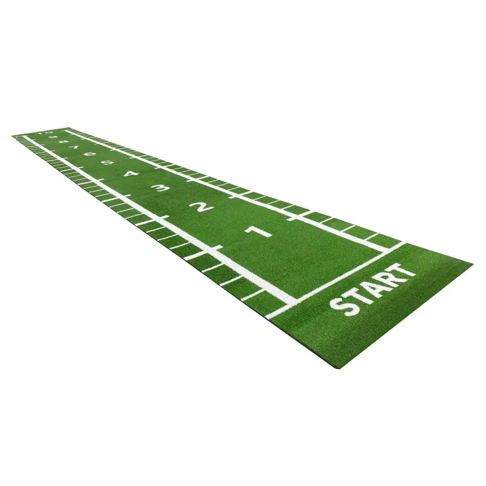 Lifemaxx Sprinttrack - Kunstgras - 1,5 x 11 m - Groen