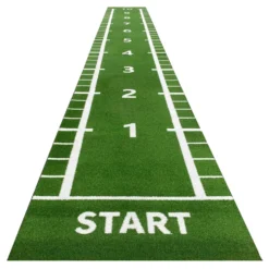 Lifemaxx Sprinttrack - Kunstgras - 1,5 x 11 m - Groen