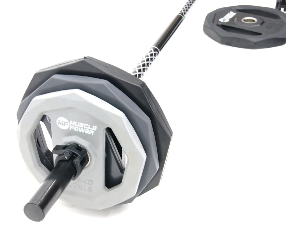 Muscle Power Aerobic Halterset Zwart - 20 kg