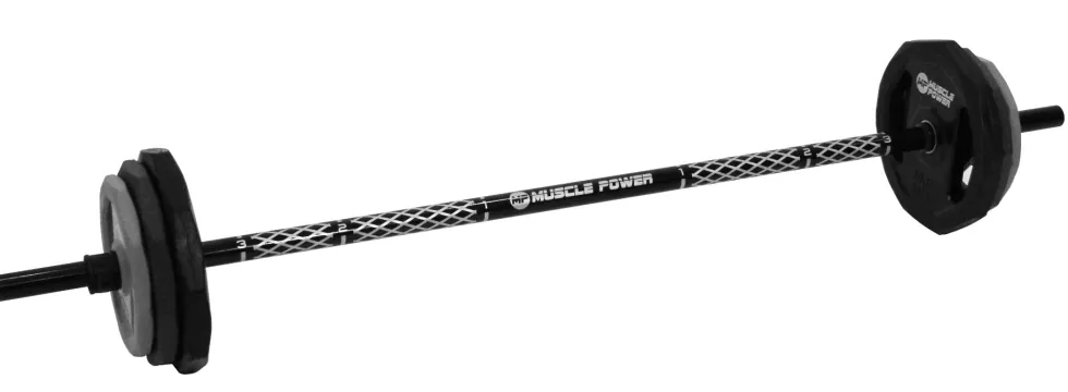 Muscle Power Aerobic Halterset Zwart - 20 kg