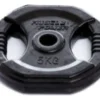 Muscle Power Aerobics Halterschijf - 30 mm - 5 kg - Zwart - Per stuk