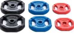 Muscle Power Aerobics Halterschijf - 30 mm - 5 kg - Zwart - Per stuk