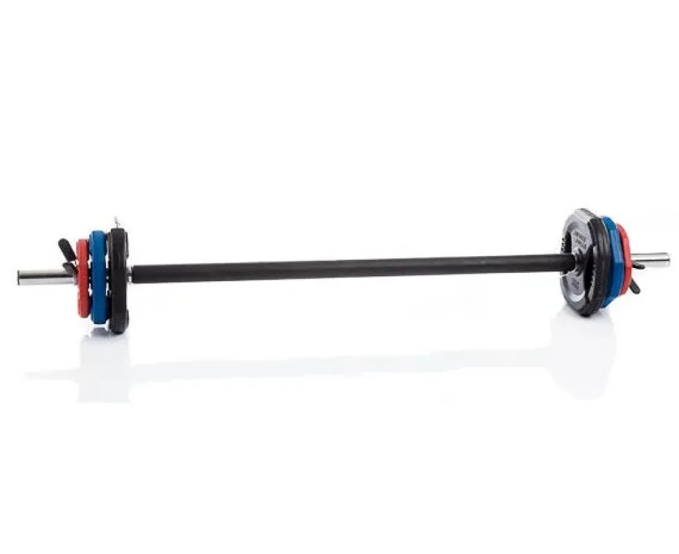 Muscle Power Aerobics Pump Set Gekleurd - 20 kg