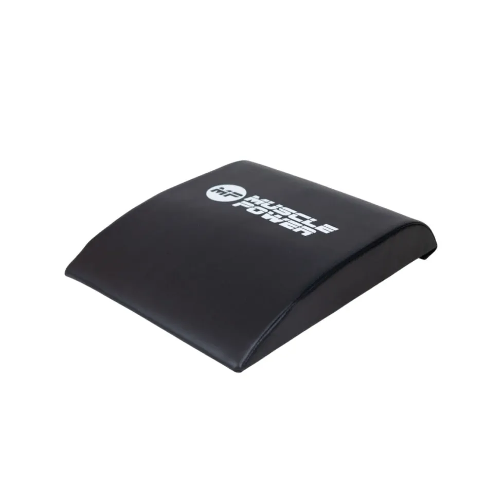 Muscle Power Buikspiermat - Ab Mat - Zwart