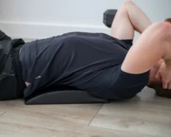 Muscle Power Buikspiermat - Ab Mat - Zwart