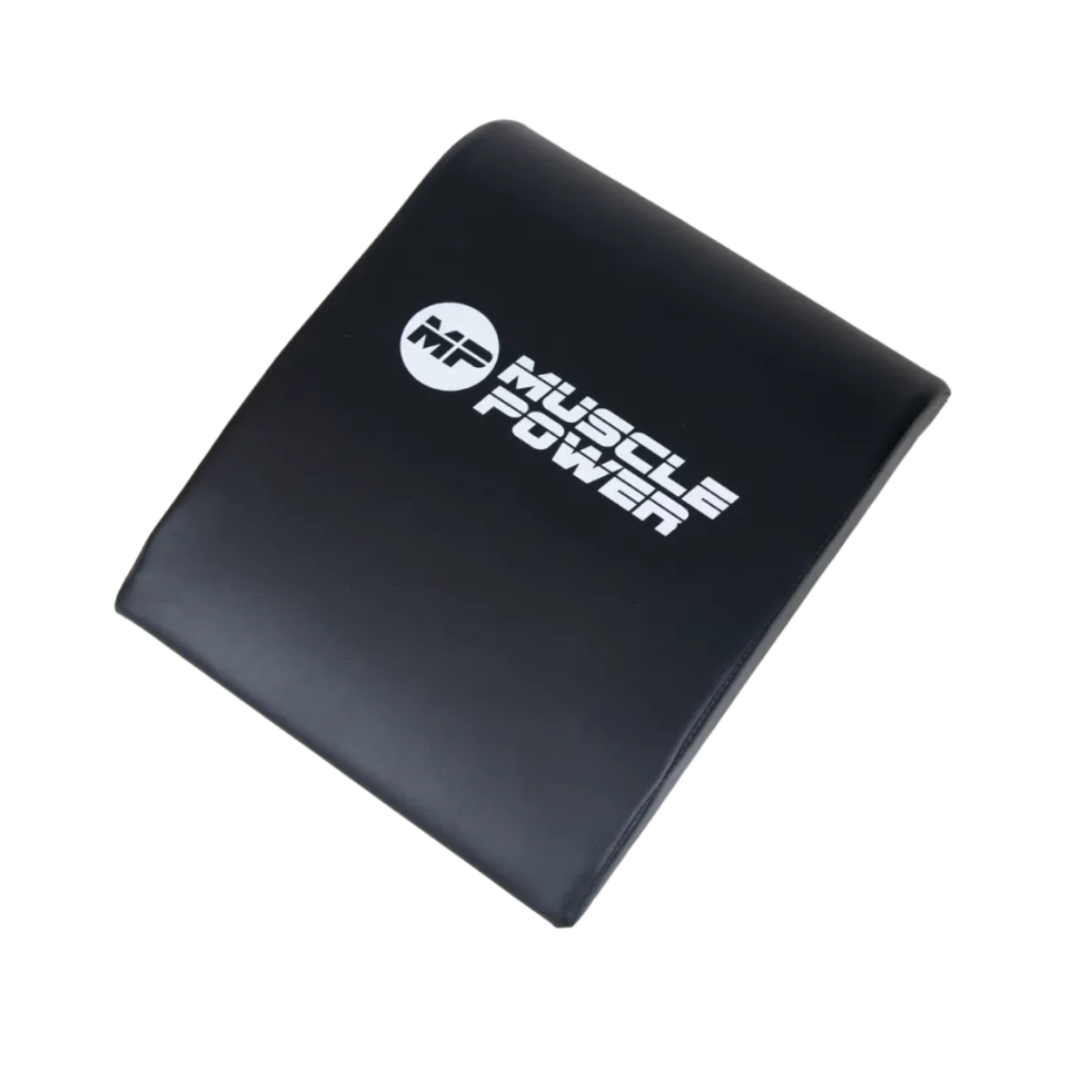 Muscle Power Buikspiermat - Ab Mat - Zwart