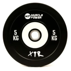 Muscle Power Bumper Plate Pro - Olympische Halterschijf 50 mm - 5 kg