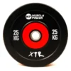 Muscle Power Bumper Plate Pro - Olympische Halterschijf 50 mm - 25 kg