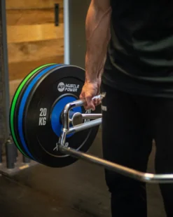 Muscle Power Bumper Plate Pro - Olympische Halterschijf 50 mm - 25 kg