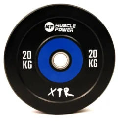 Muscle Power Bumper Plate Pro - Olympische Halterschijf 50 mm - 20 kg