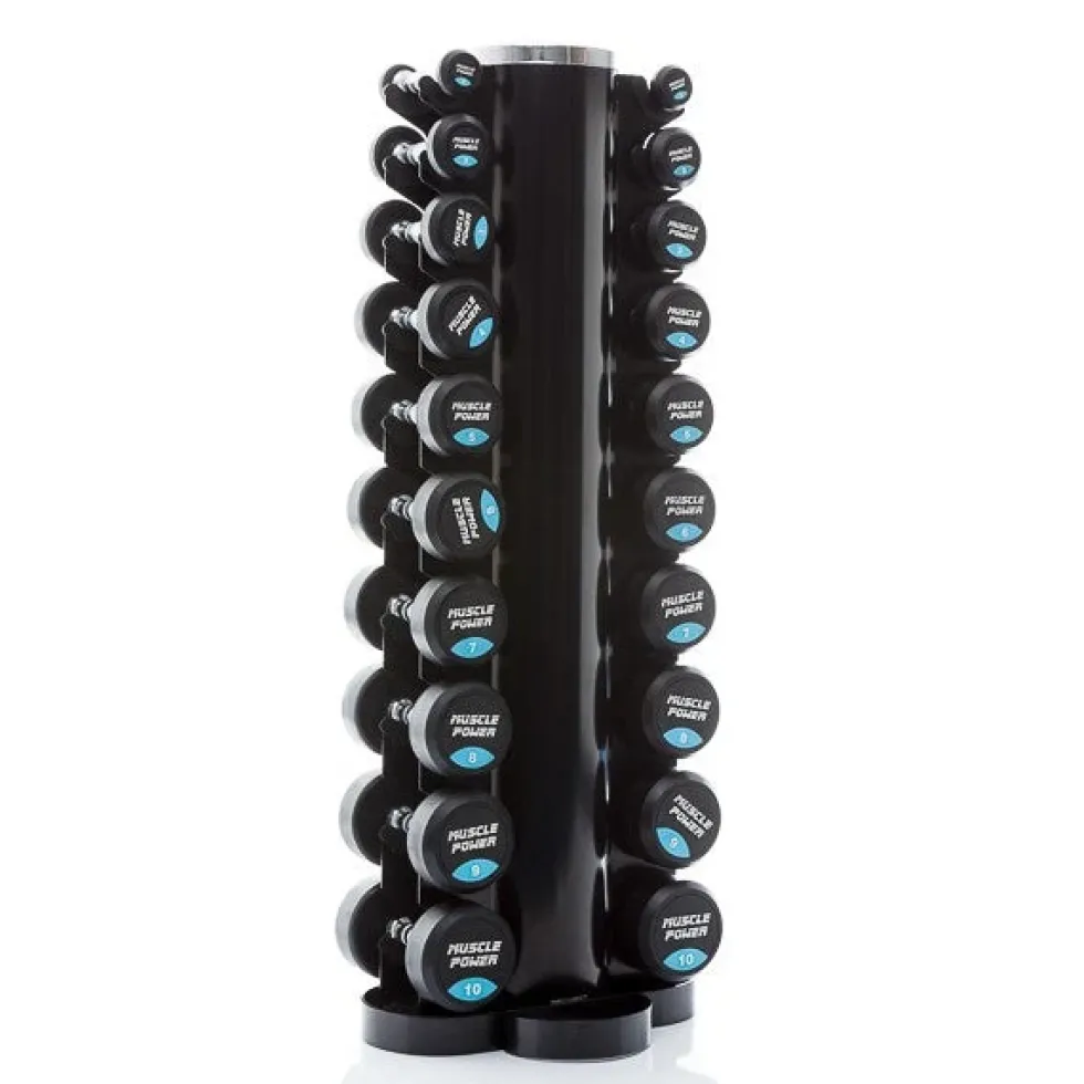 Muscle Power Dumbbell Toren - Zwart