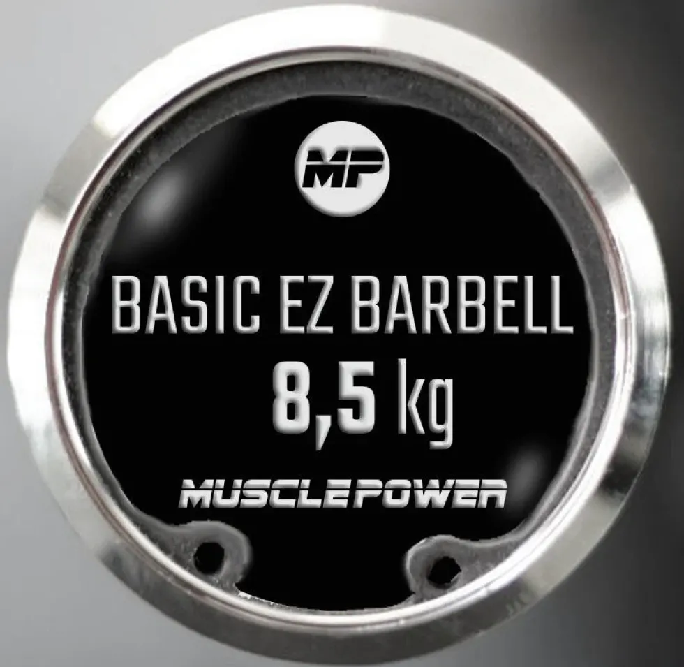 Muscle Power EZ Curlstang Basic - Chroom - 50 mm