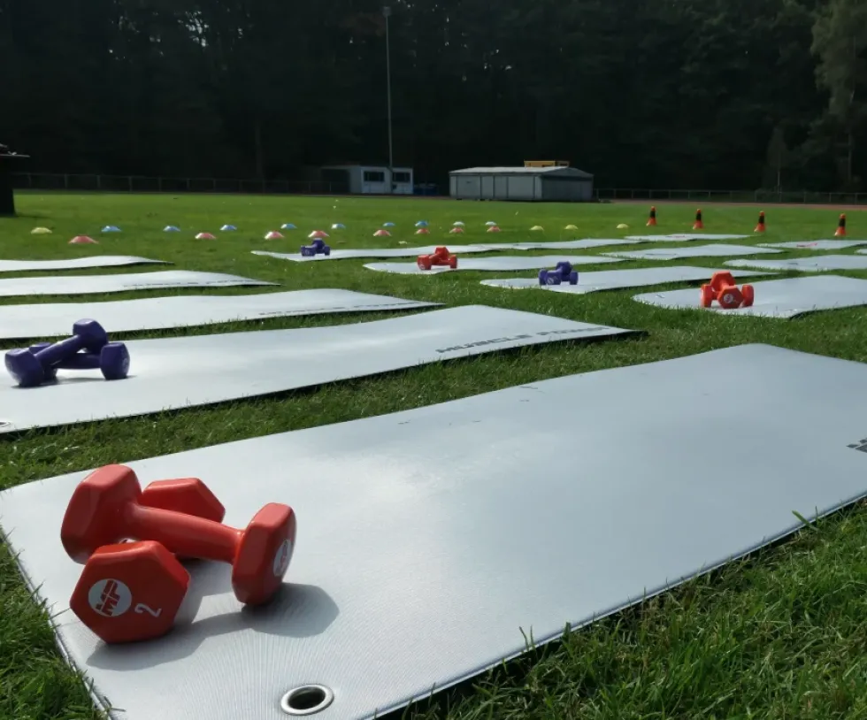 Muscle Power Fitness Mat - Yogamat - Waterproof