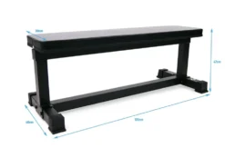Muscle Power Flat Bench Heavy - Platte Trainingsbank