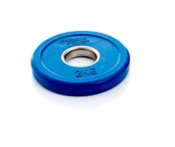 Muscle Power Fractional Olympic Bumper Plate - Halterschijf - 50 mm - 2 kg