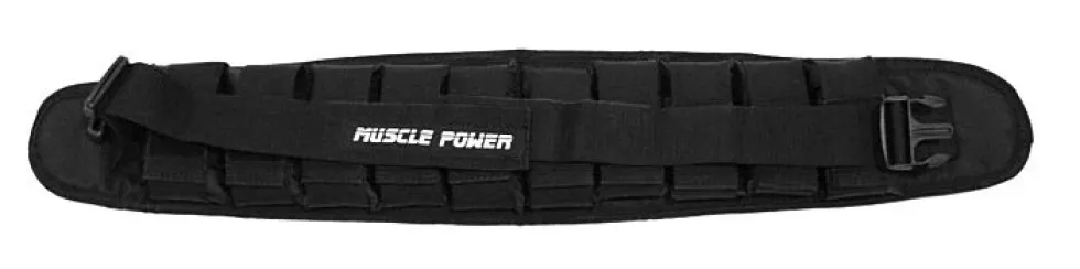 Muscle Power Gewichtsgordel 3 kg - Zwart