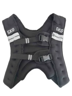 Muscle Power Gewichtsvest - Zwart - 5 kg