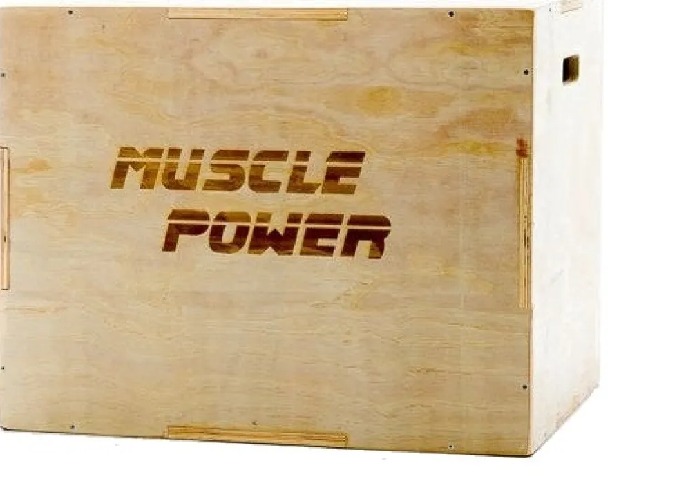 Muscle Power Houten Plyo Box