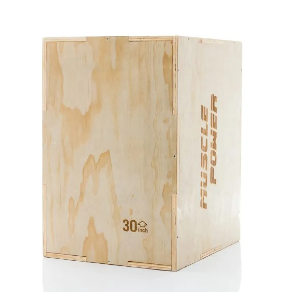 Muscle Power Houten Plyo Box