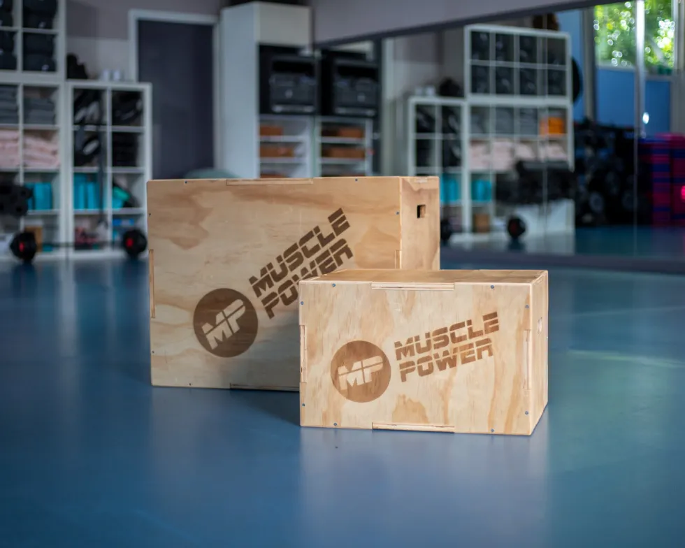 Muscle Power Houten Plyo Box