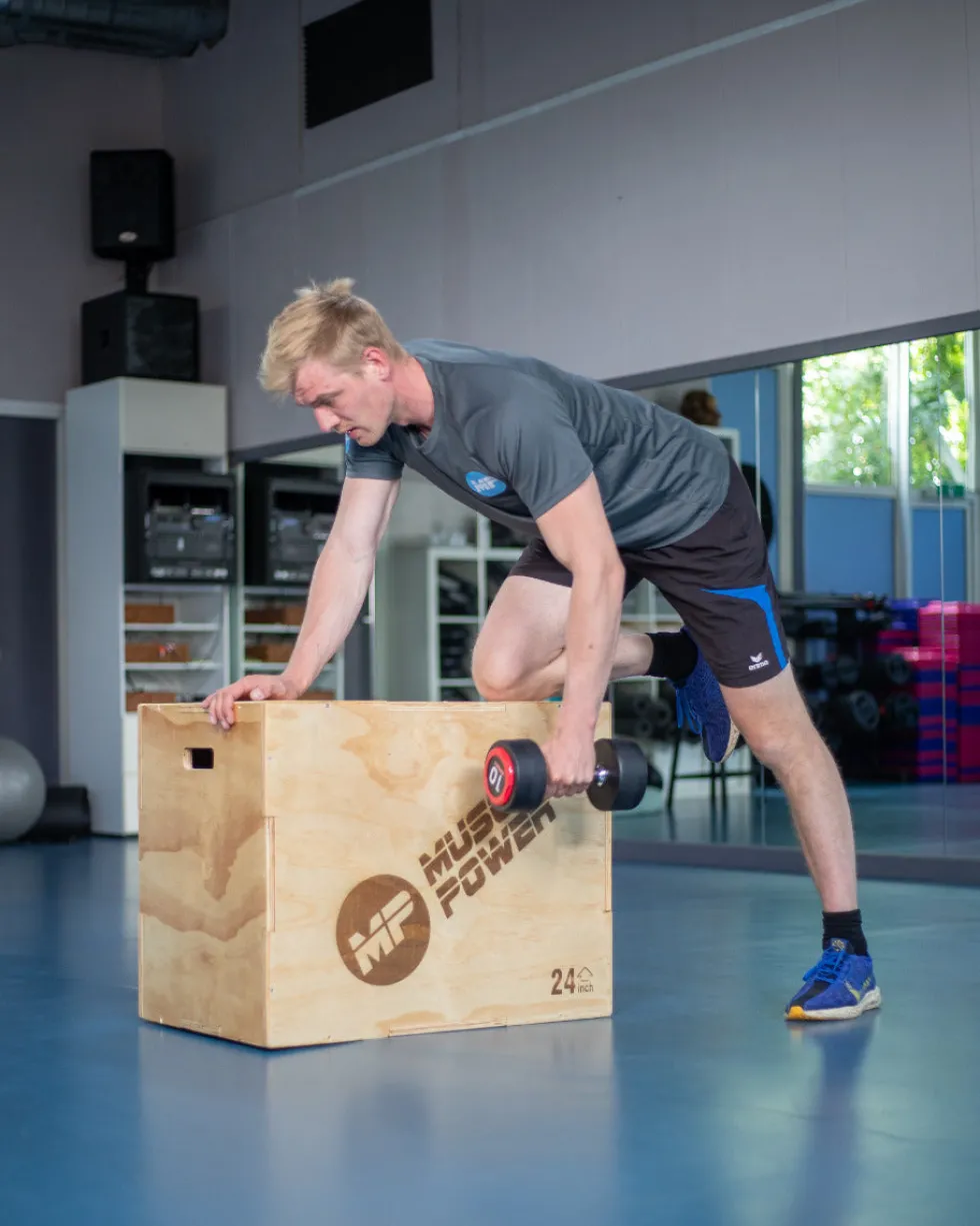 Muscle Power Houten Plyo Box
