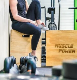 Muscle Power Houten Plyo Box