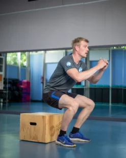 Muscle Power Houten Plyo Box Klein