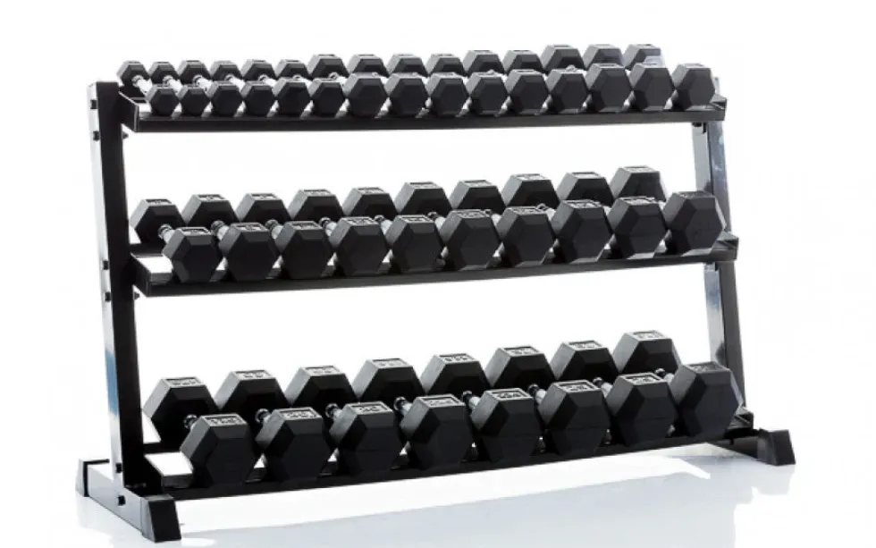Muscle Power 3-laags Opbergrek voor Dumbbells