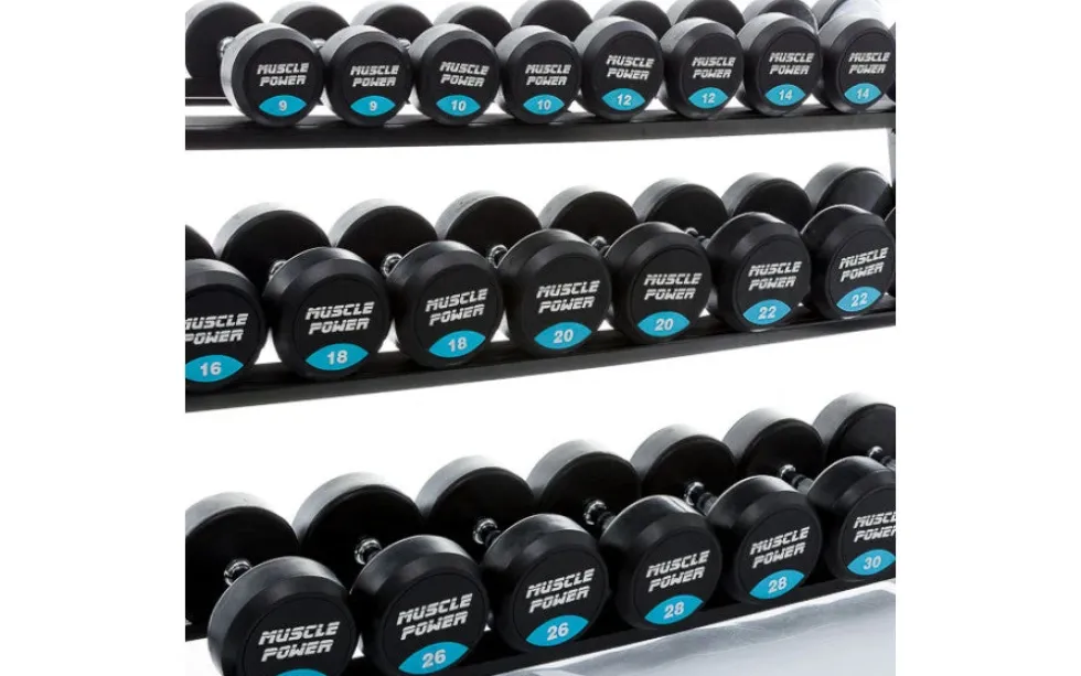 Muscle Power 3-laags Opbergrek voor Dumbbells