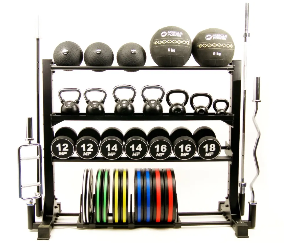 Muscle Power Multi Opbergrek - Opbergsysteem - Zwart